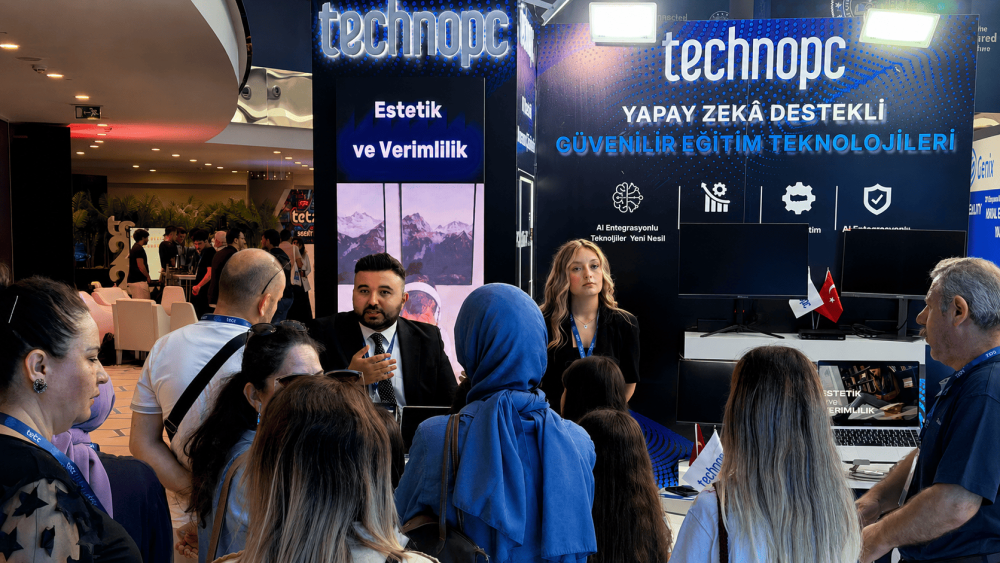 Technopc, TETZ Fuarı'nda Yapay Zekâ Destekli Eğitim Teknolojileriyle Yoğun İlgi Gördü